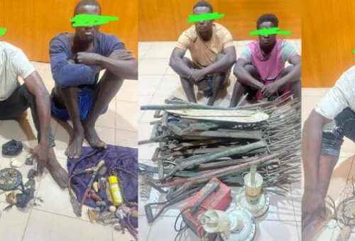 Osun Amotekun arrests five suspects over alleged criminal activities