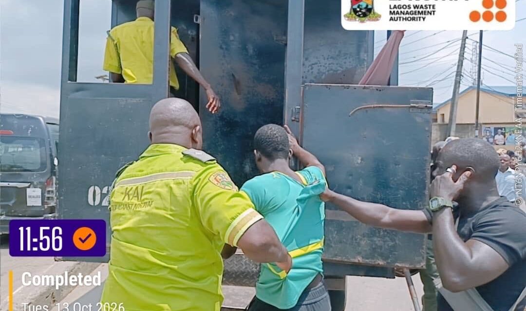 13 arrested over illegal street trading in Lagos