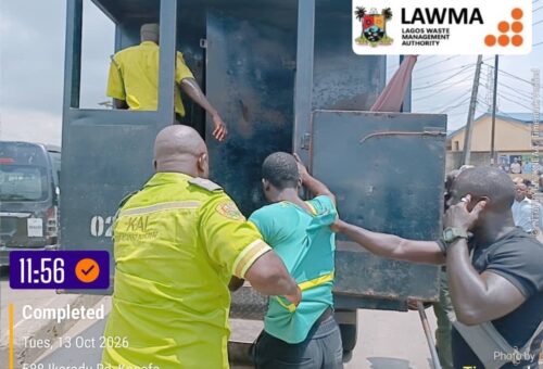 13 arrested over illegal street trading in Lagos