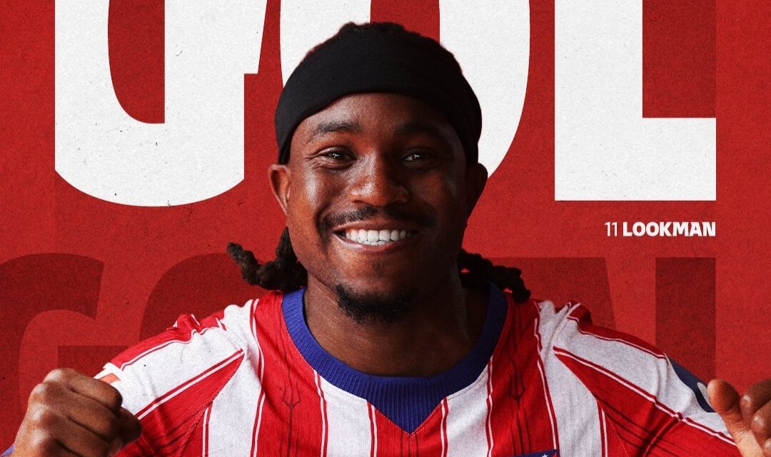 Lookman scores as Atletico beat Man United, Osimhen falls to Barca