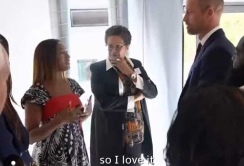 “He Said He Would Check Out My Music” – DJ Cuppy Excited As She Meets Prince William