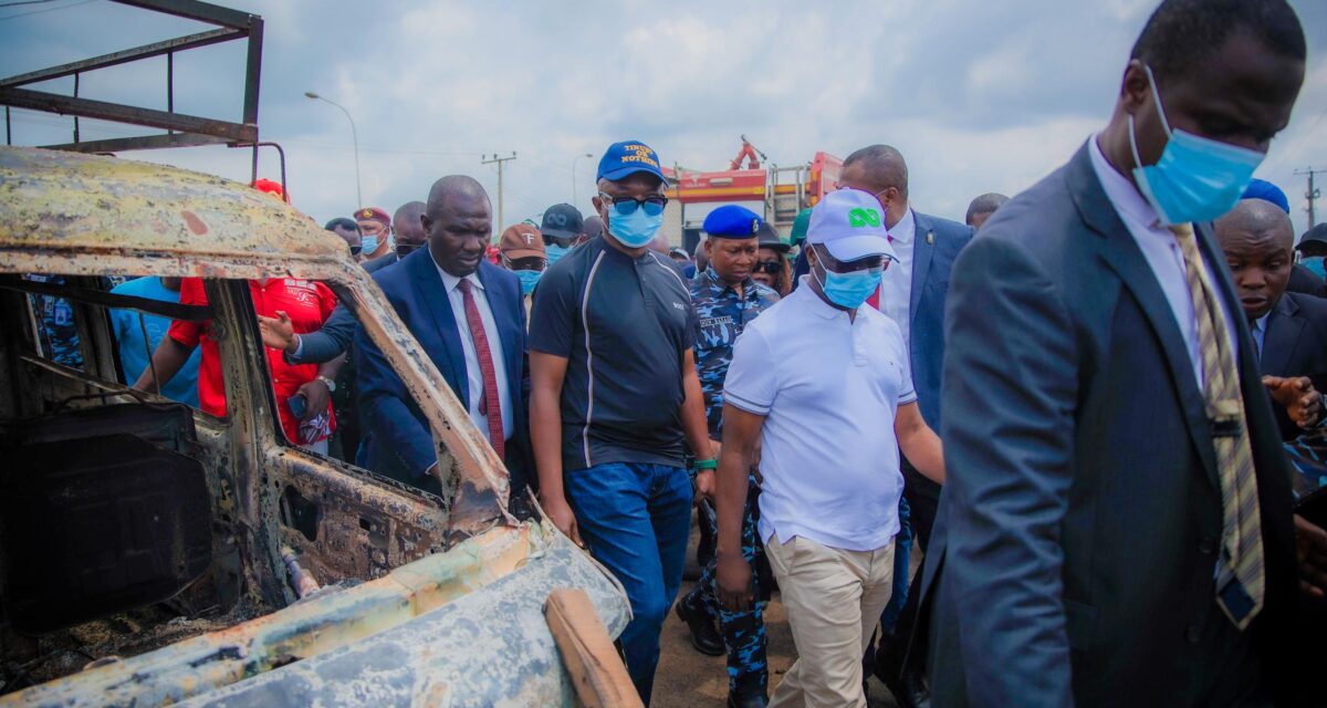 Edo fire: Okpebholo blames tanker owner, promises to rebuild market
