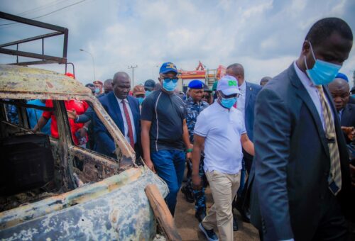 Edo fire: Okpebholo blames tanker owner, promises to rebuild market