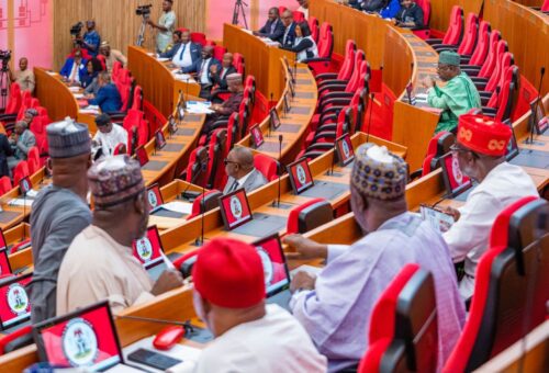 Senators declare Senate presidency seat non-vacant, back Akpabio, Barau, other principal officers