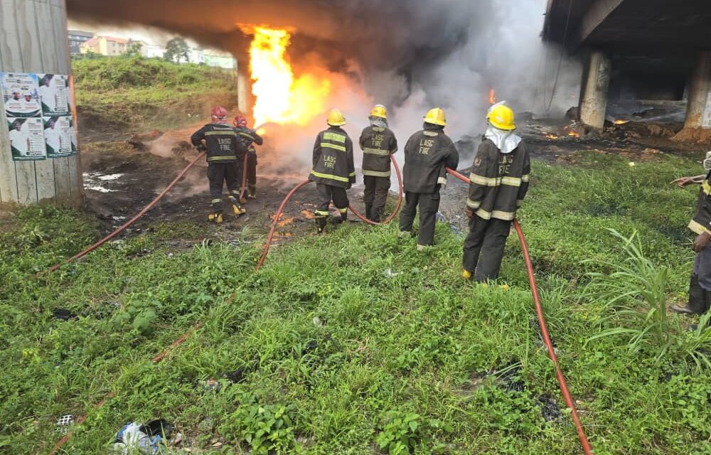 Tanker fire destroys properties worth millions of naira in Lagos – Daily Trust