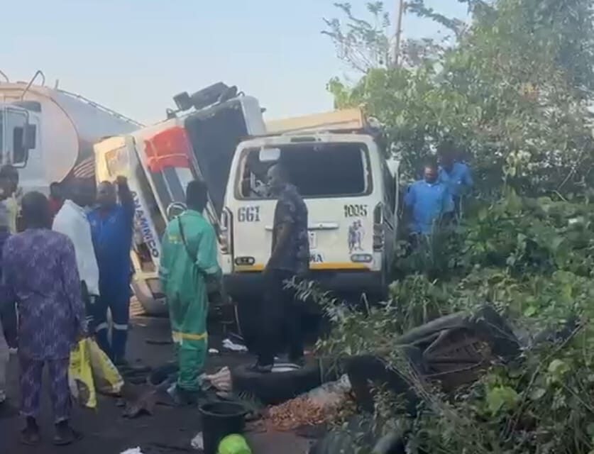 Four killed as truck rams into commercial bus in Lagos  – Daily Trust