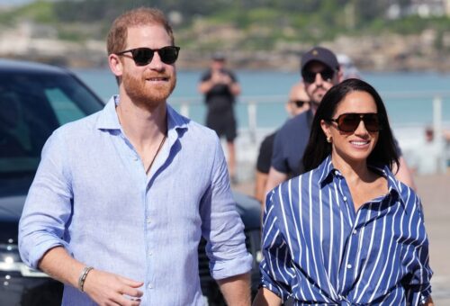 Meghan Markle Says ‘It’s Great To Be Back’ As She And Prince Harry Visit Nottingham