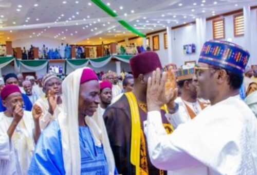 Buni meets Damaturu chief imams, calls for prayers for Yobe, Nigeria