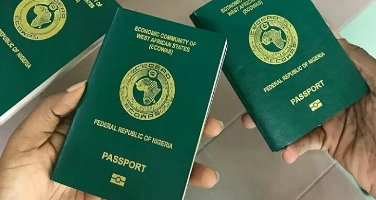 Nigerian passport ranks 181st globally, among Africa’s weakest in 2026