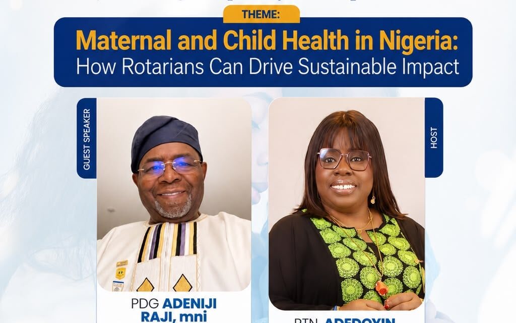 Highlights from The Rotary E-Club Golden Impact of Omole special fellowship