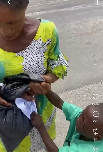 Woman Faces Backlash Over Alleged Use Of Child For Street Begging