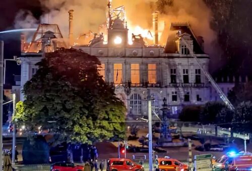 Macron Slams Security Failures As France Protests Turn Violent